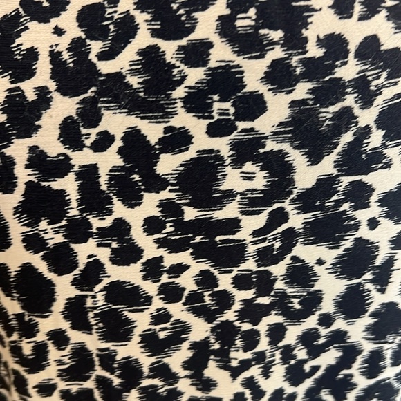 Leopard satin midi skirt from Anthropologie - Picture 3 of 3